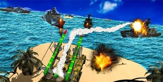 导弹发射战舰岛屿战争2