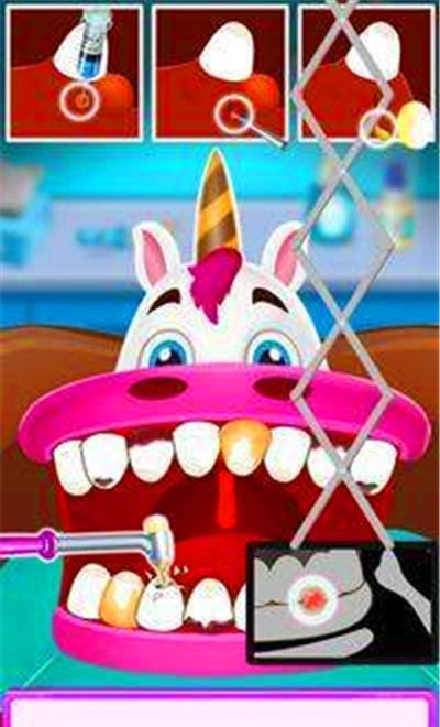 动物牙医手术游戏0