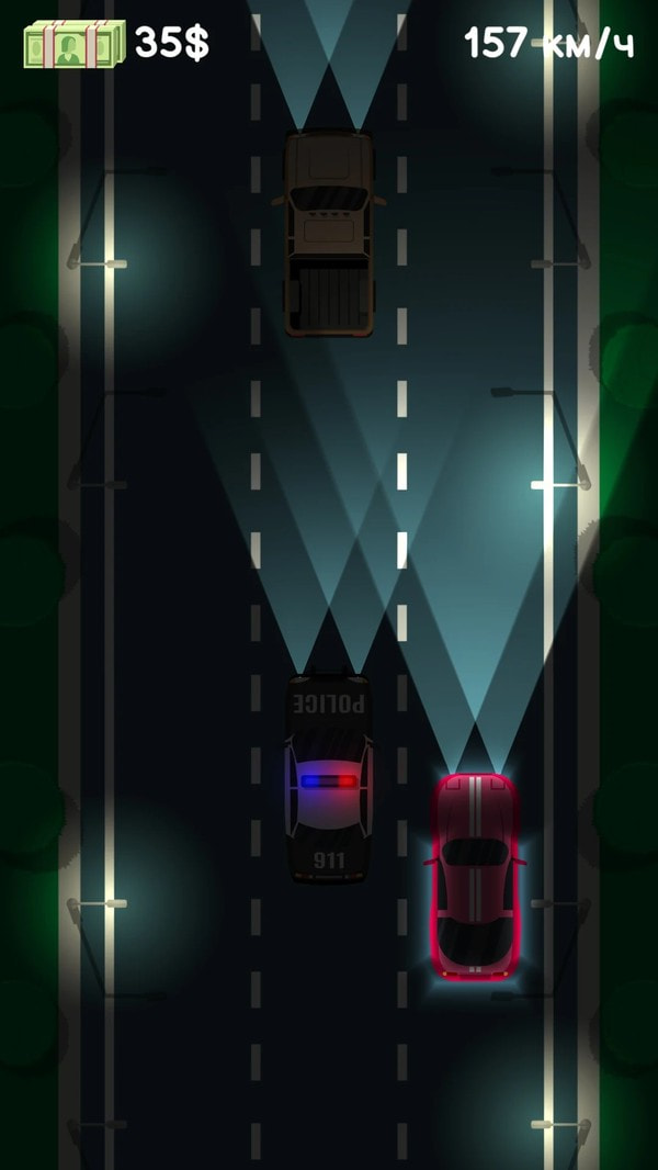 夜间赛车模拟游戏0