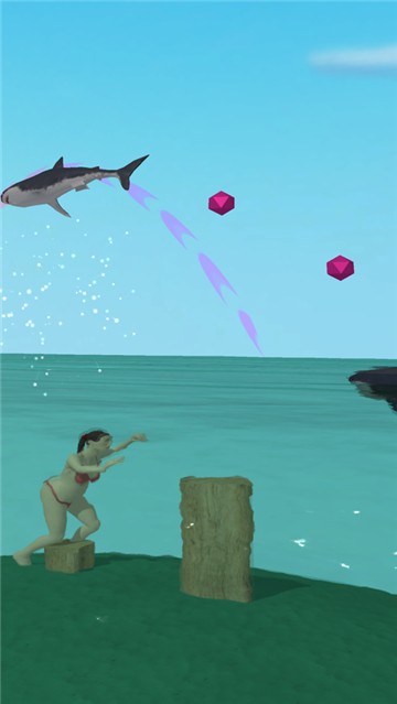 会跳水的鲨鱼3D1