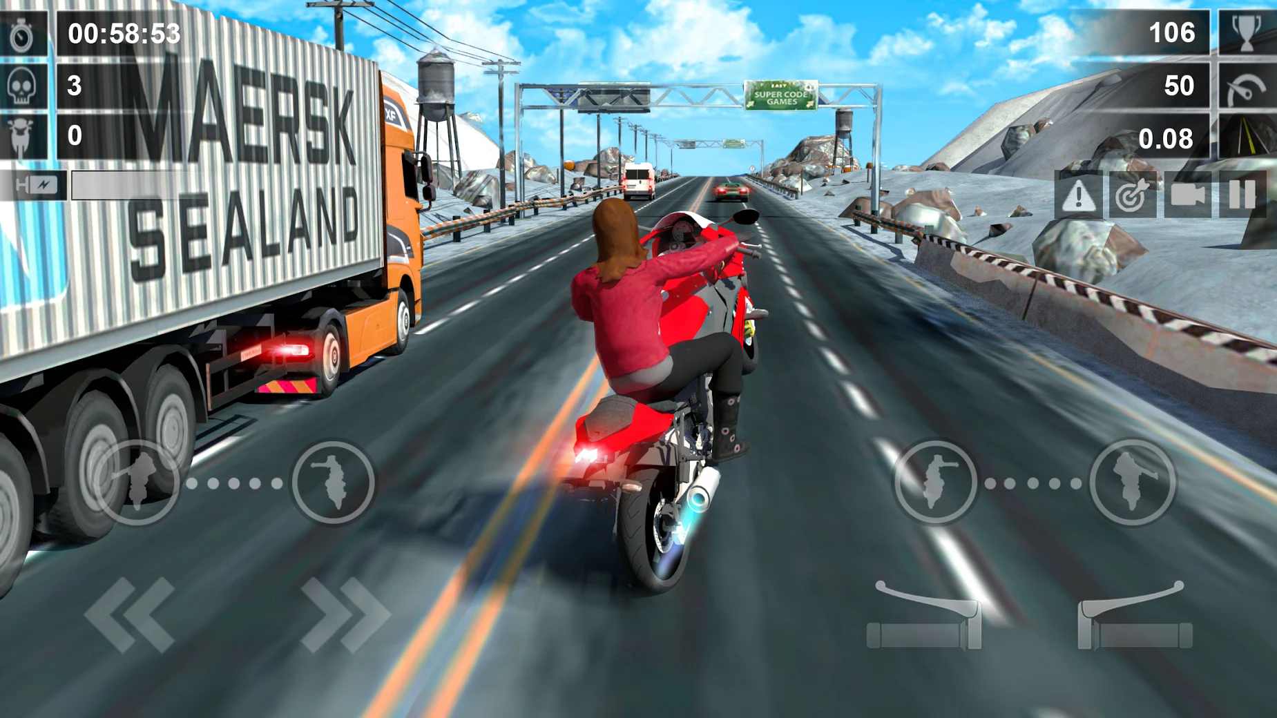 摩托车打架游戏3