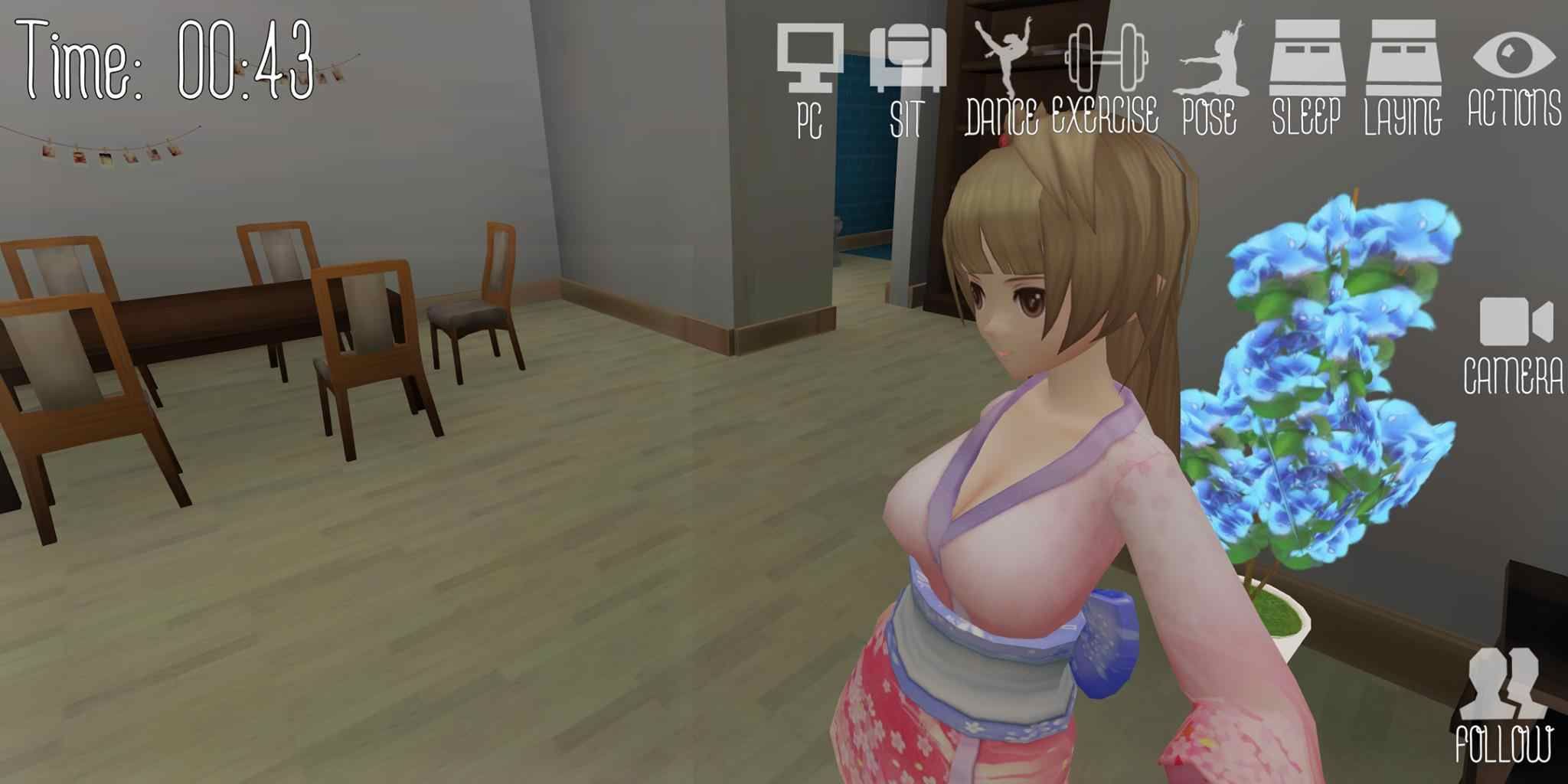 3D虚拟女友模拟器游戏汉化版1