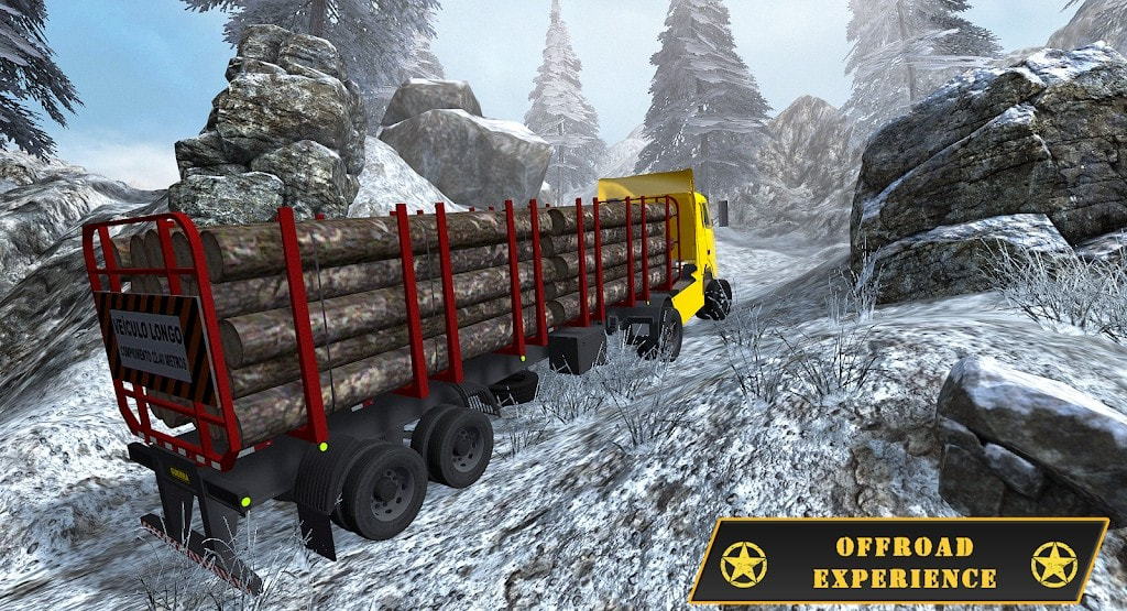 雪地卡车货运模拟器2