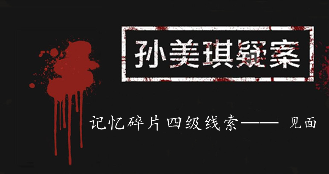 孙美琪疑案：记忆碎片四级线索——见面