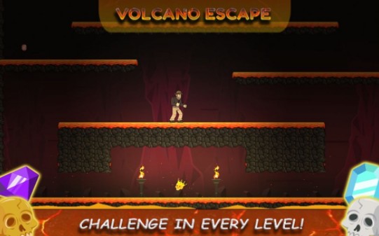 火山逃生游戏2
