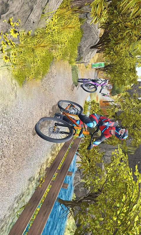 模拟登山自行车游戏0