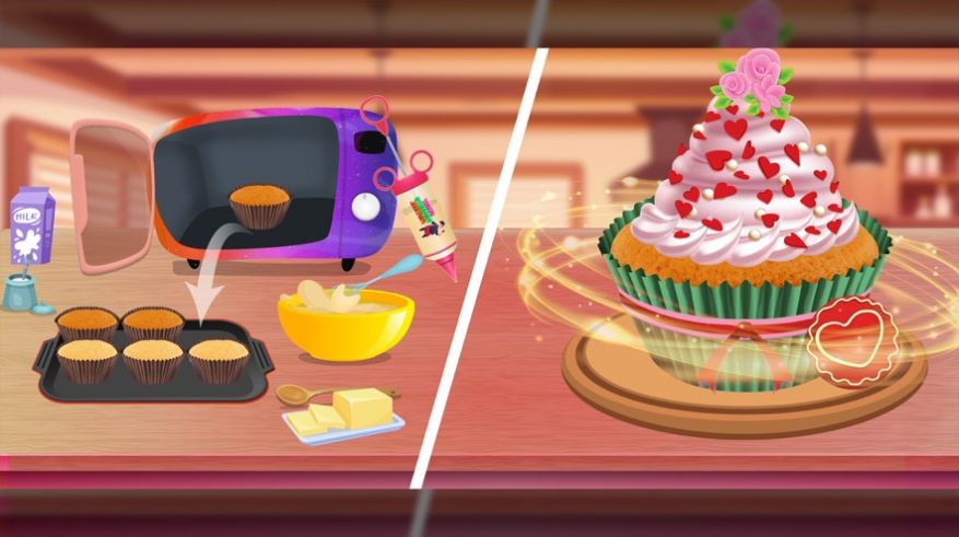 甜厨房面包店厨师游戏0