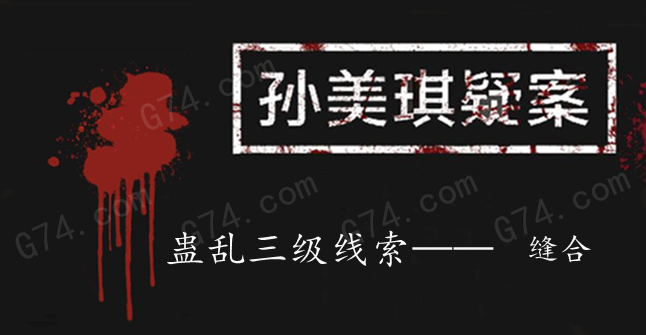 孙美琪疑案：蛊乱三级线索——缝合