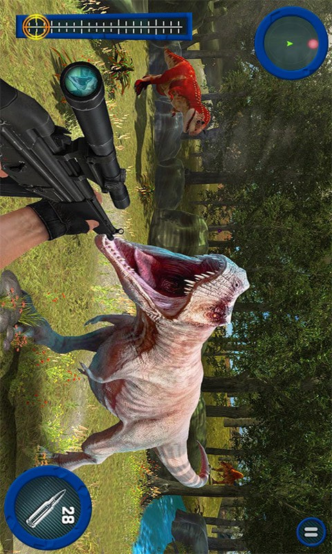 真实模拟射击恐龙1