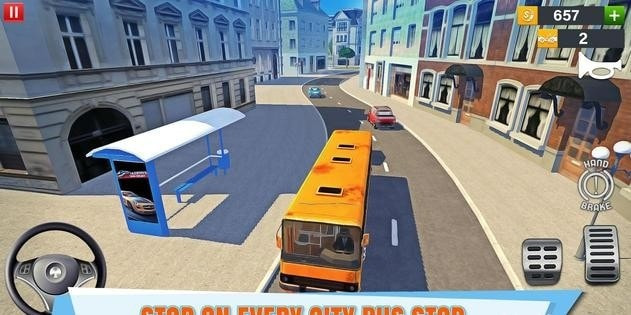 城市教练巴士模拟器游戏1