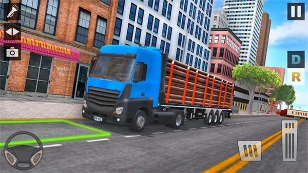 城市运输货车停车场游戏1