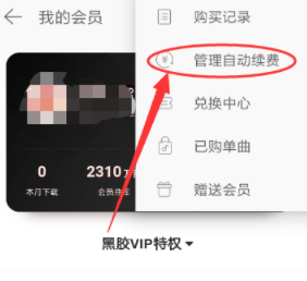 网易云音乐黑胶vip自动续费怎么取消