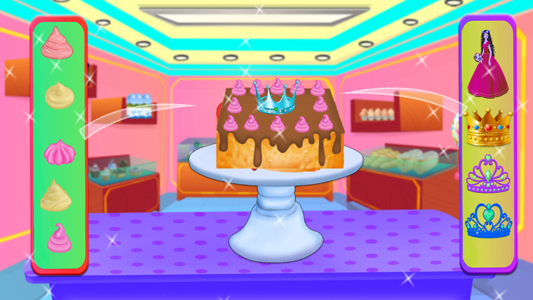 公主娃娃蛋糕机1