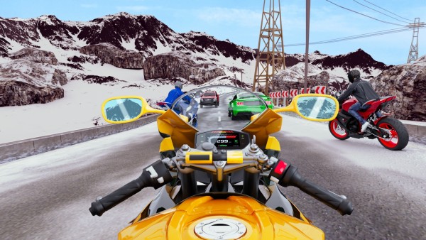 真实摩托车模拟赛3D游戏0
