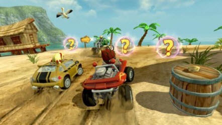 沙滩车赛车游戏0