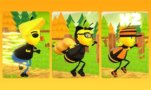 飞行蜜蜂跑酷2