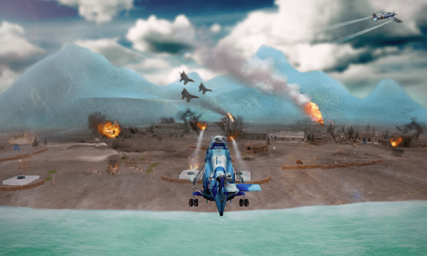 直升机空袭战3D游戏0