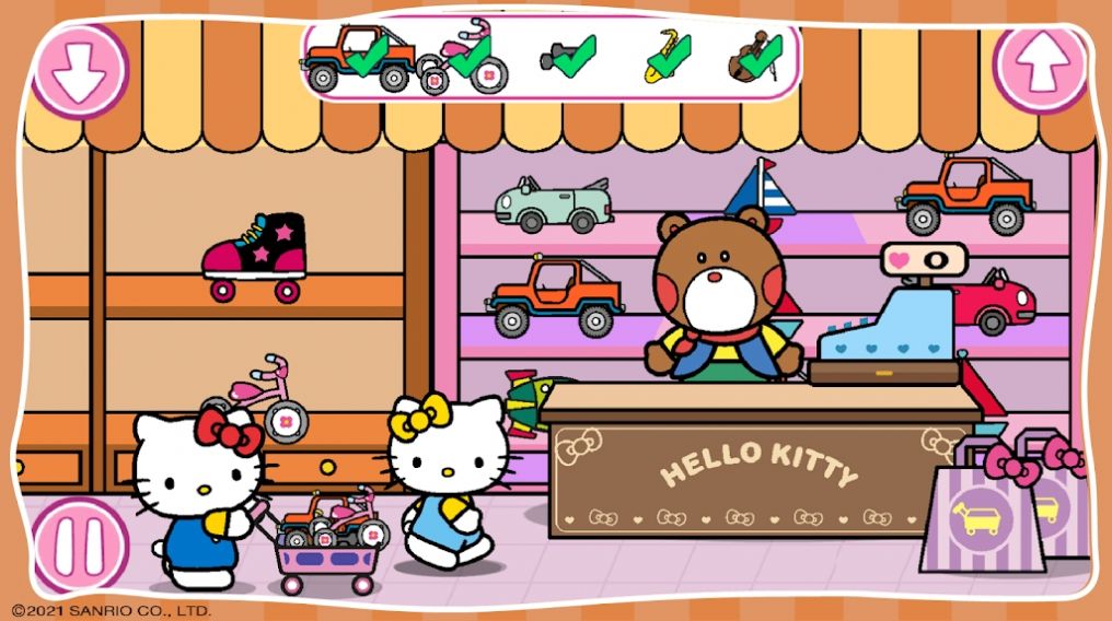 凯蒂猫孩子超级市场游戏1