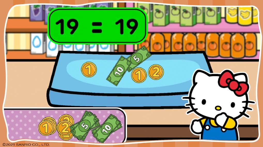 凯蒂猫孩子超级市场游戏2