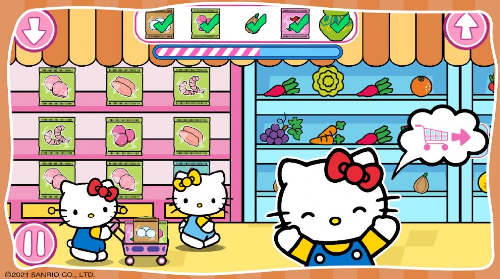 凯蒂猫孩子超级市场游戏3