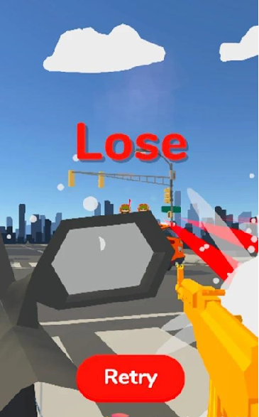 警车扫射游戏3