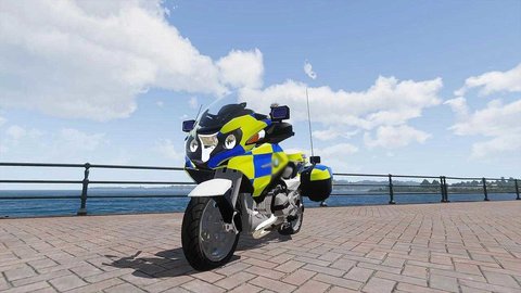 警察摩托车追逐2021游戏1