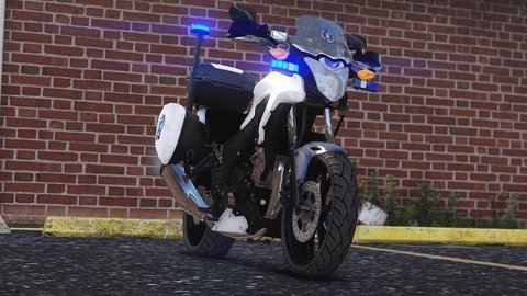 警察摩托车追逐2021游戏2