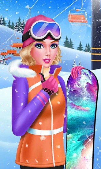 迷你城市滑雪场游戏2