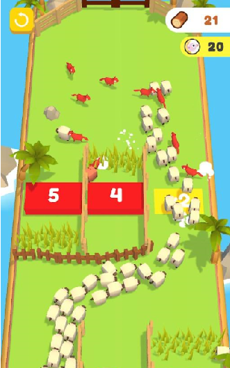羊群闯关游戏1