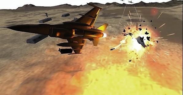 现代飞机攻击游戏1