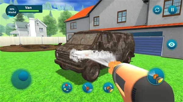 水枪洗车模拟器游戏0