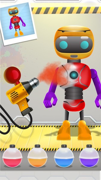 机器人建造者玩具厂0