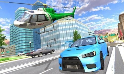 模拟直升机飞行游戏0