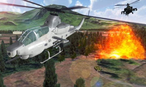 模拟直升机飞行游戏2