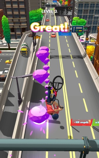 城市竞速自行车游戏0