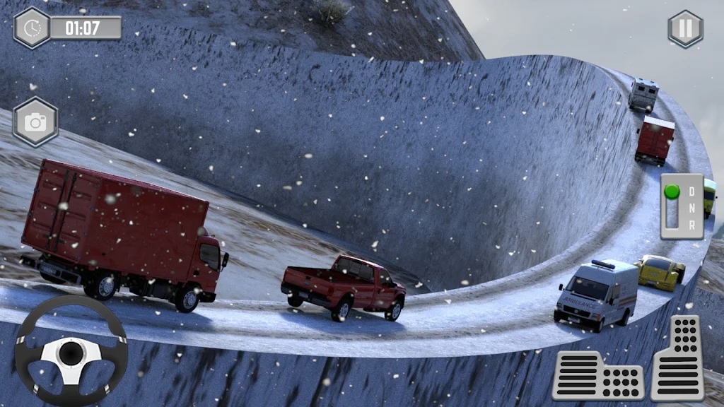 越野货车雪地驾驶游戏0