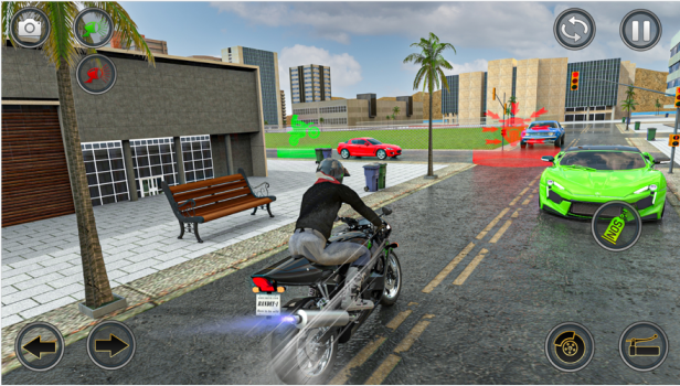 摩托车模拟器开放世界游戏1