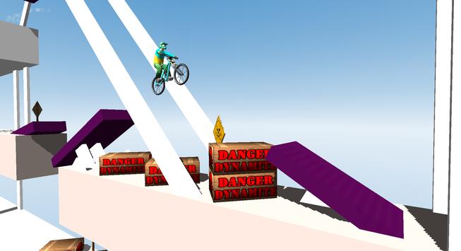 自行车跳跃比赛游戏2