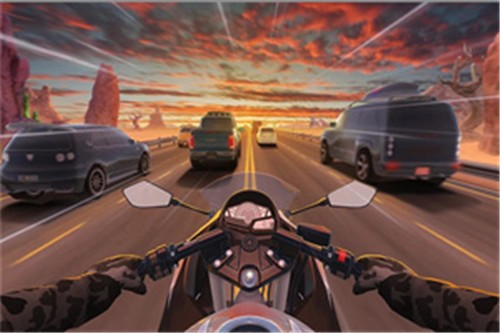 热血摩托车竞速1