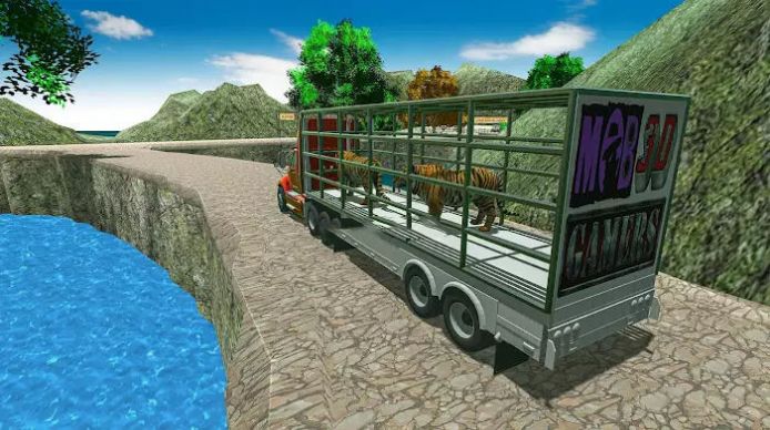 野生动物卡车模拟器游戏2