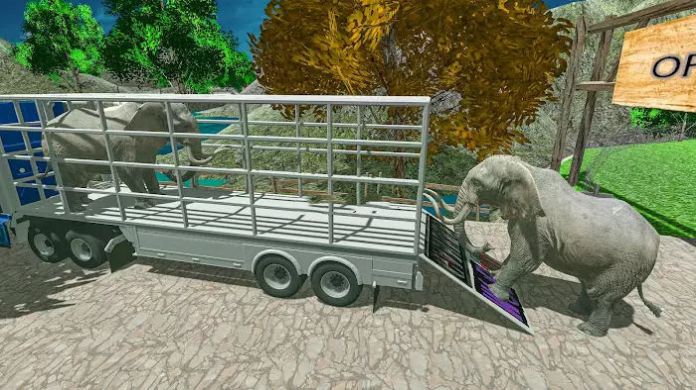 野生动物卡车模拟器游戏3