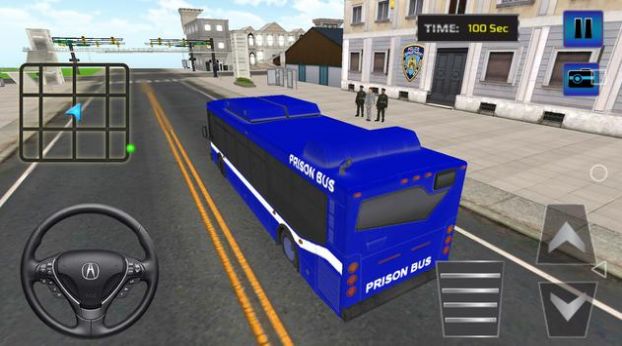 警方巴士运输罪犯游戏0