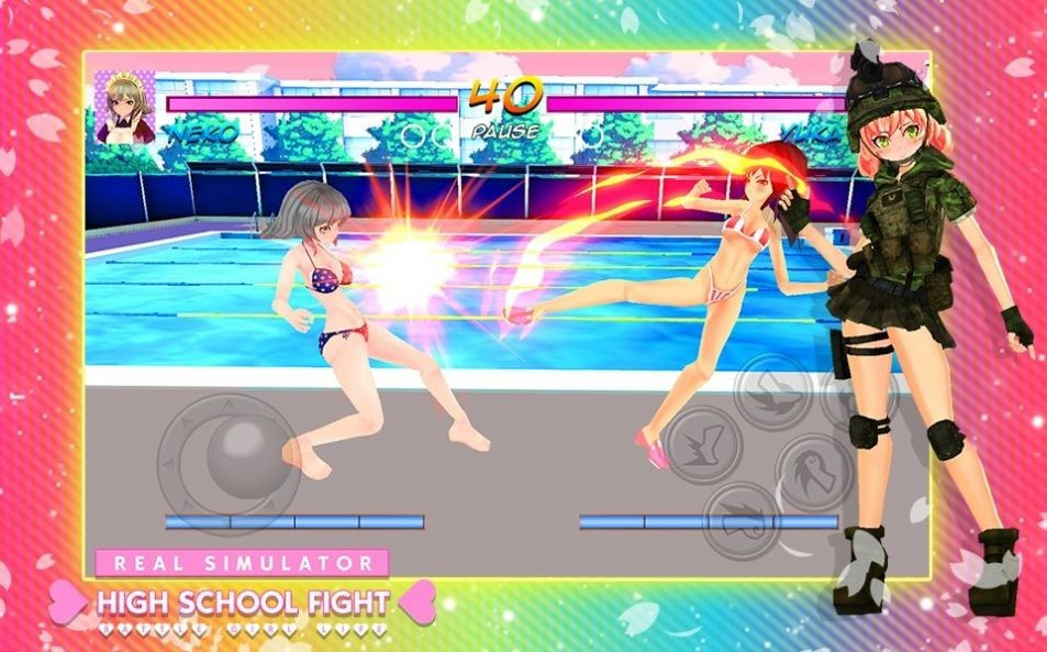 高中女生真正的斗士(High School Girls Real Fighter)0