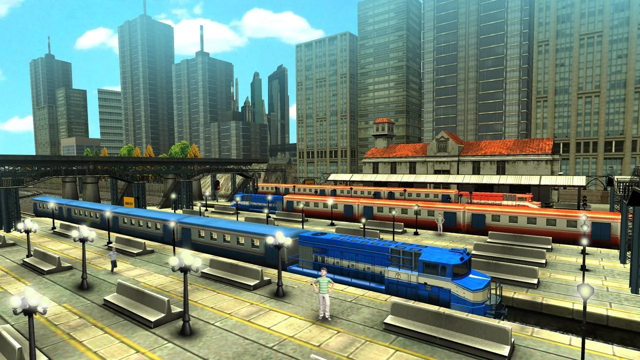 火车飙车模拟器游戏0