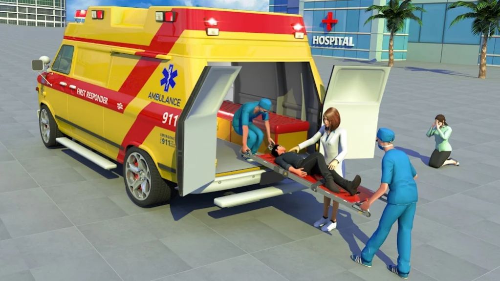 美国救护车模拟游戏0