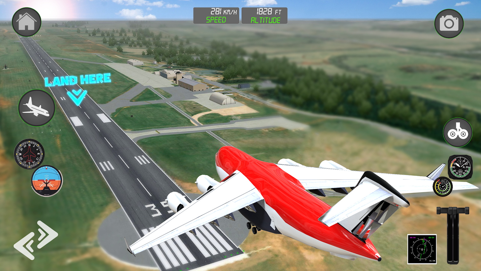 飞行员飞机模拟驾驶游戏3