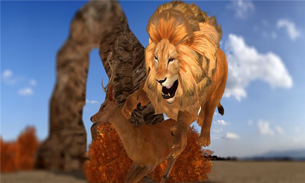 狮子捕猎战场游戏0