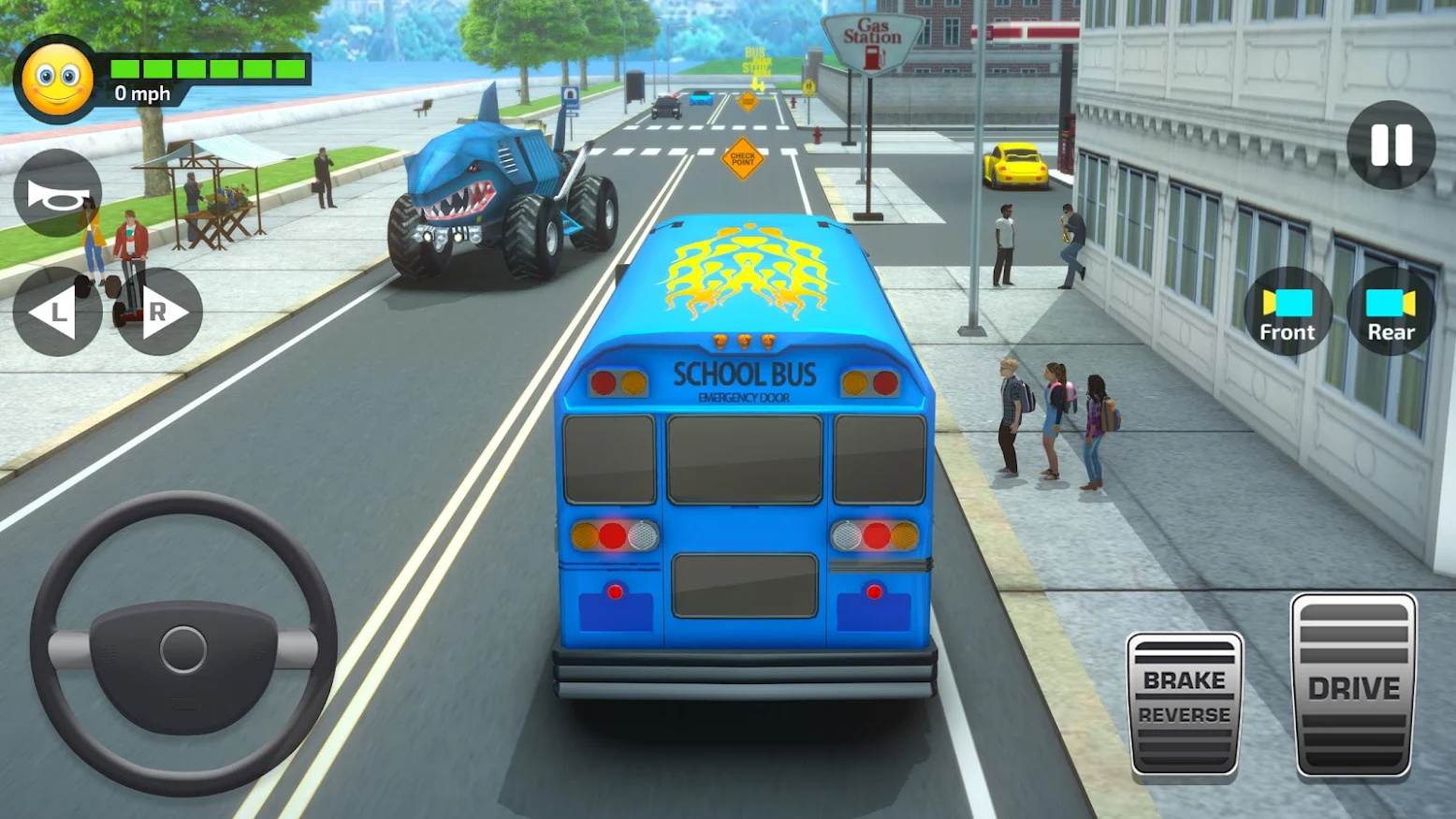 校车巴士模拟器游戏2
