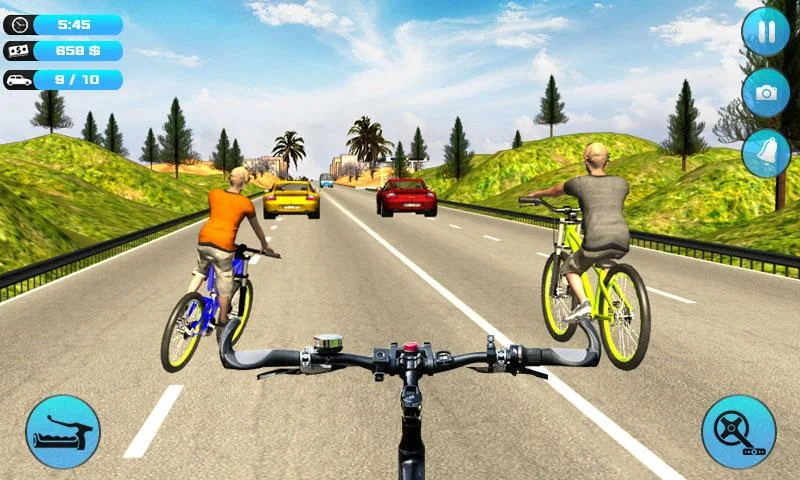 自行车比赛模拟器游戏0