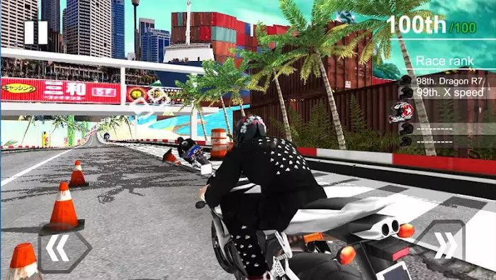 极速摩托赛车模拟器游戏0